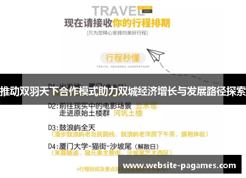 推动双羽天下合作模式助力双城经济增长与发展路径探索 推动双羽天下合作模式助力双城经济增长与发展路径探索